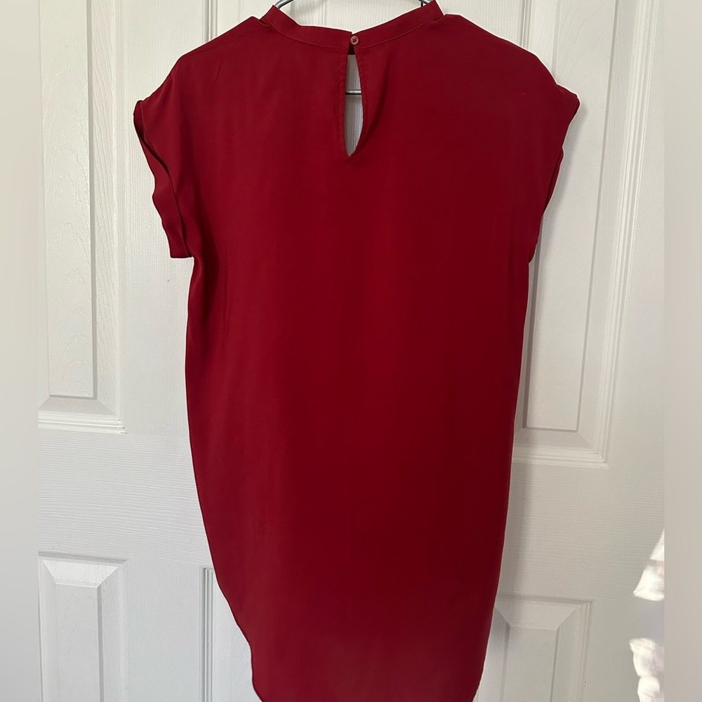 Express Red Women's Top - Picture 4 of 5
